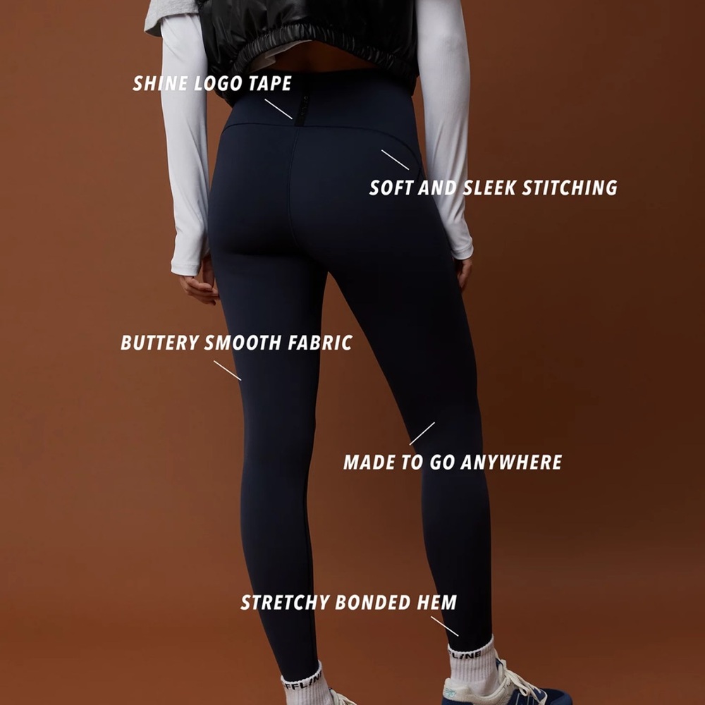 Never worn! Aerie luxe leggings. Charcoal grey